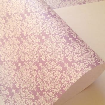 Эксклюзивная жемчужная свадебная бумага Lavender Herb