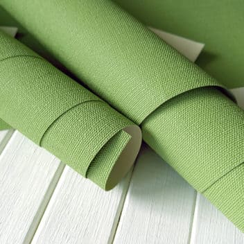 Переплетный бумажный материал Светло-зеленый под холст 50х35см