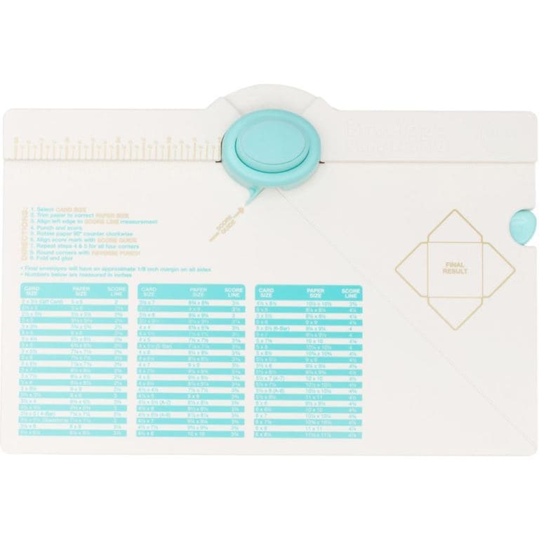 Доска для создания конвертов We R Memory Keepers Envelope Punch Board